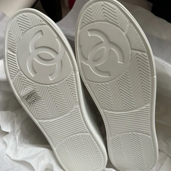 Brand new Chanel all white sneakers - Picture 3 of 3